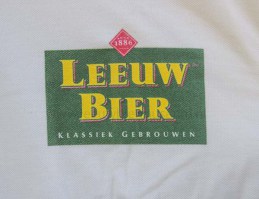 leeuw bier shirt beige logo
